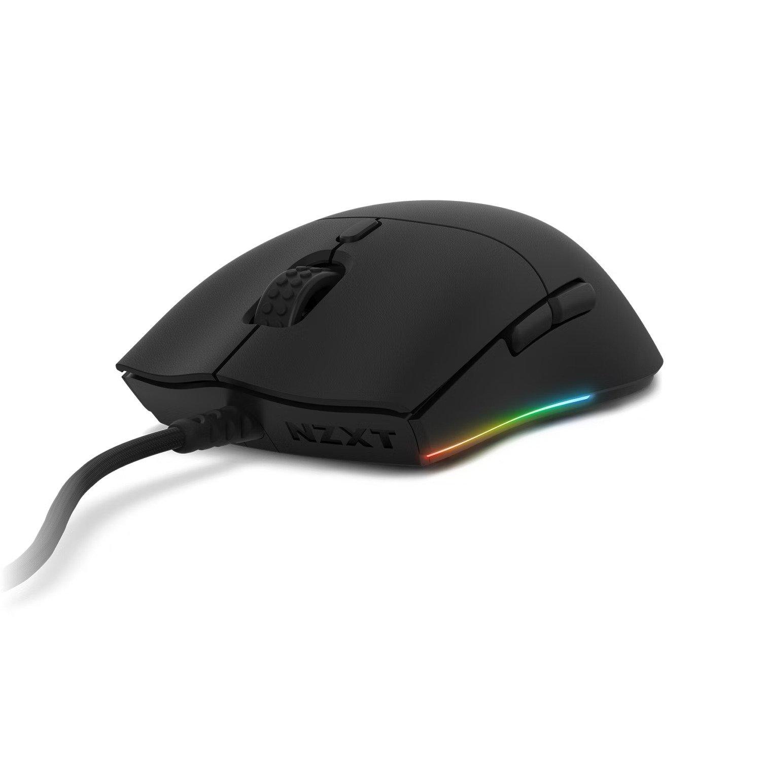 NZXT LIFT BLACK LIGHTWEIGHT AMBIDEXTROUS MOUSE
