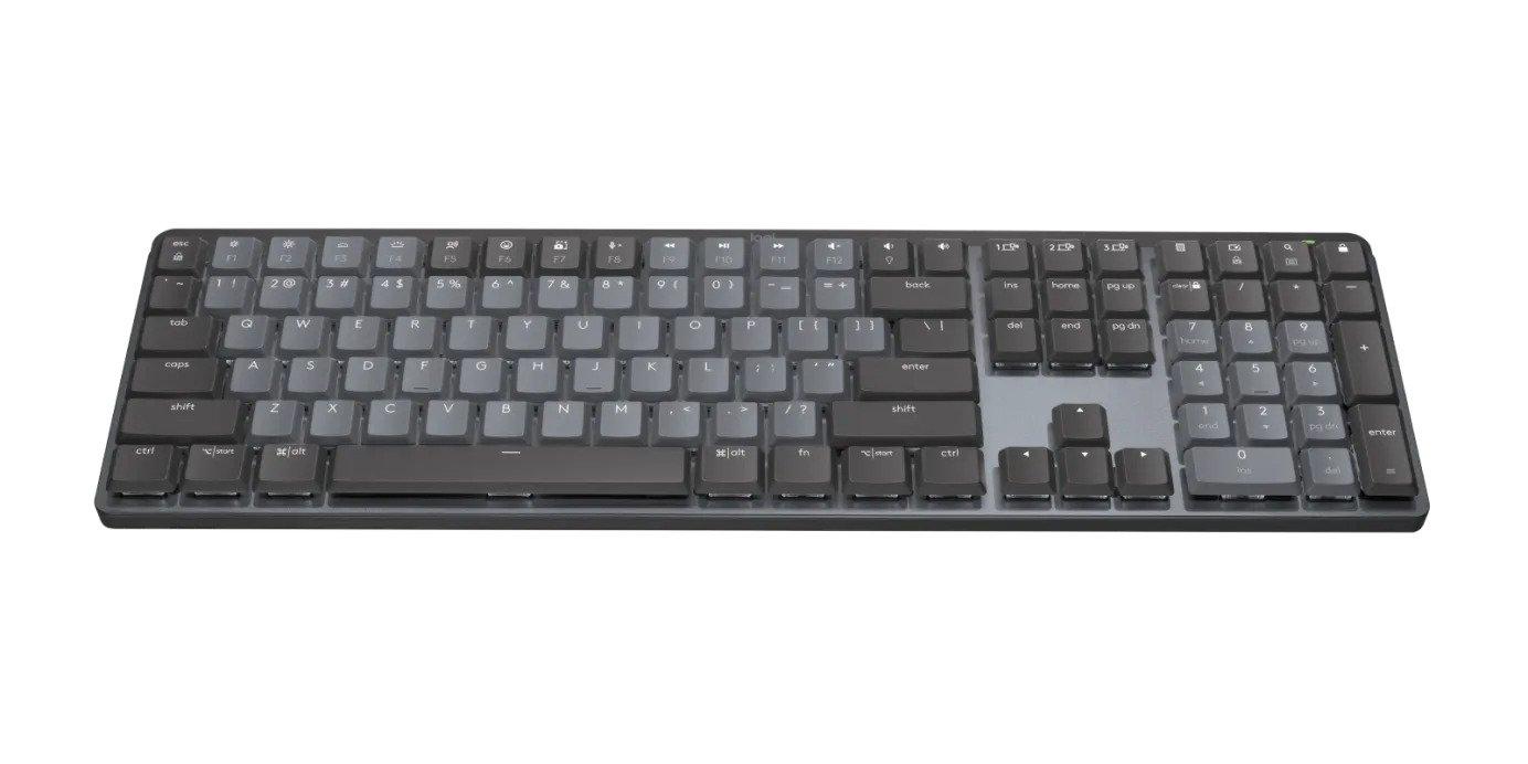 LOGITECH MX MECHANICAL WIRELESS KEYBOARD TACTILE GRAPHITE