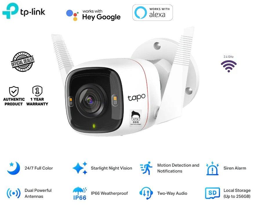 TP-LINK TAPO C320WS OUTDOOR SECURITY WI-FI CAMERA