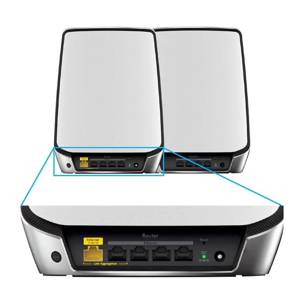 NETGEAR RBK853 ORBI AX6000 TRI-BAND MESH SYSTEM
