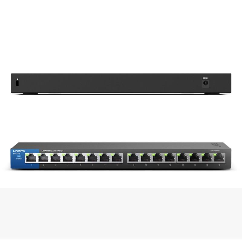 LINKSYS LGS116-AP 16PORT GIGABIT SWITCH