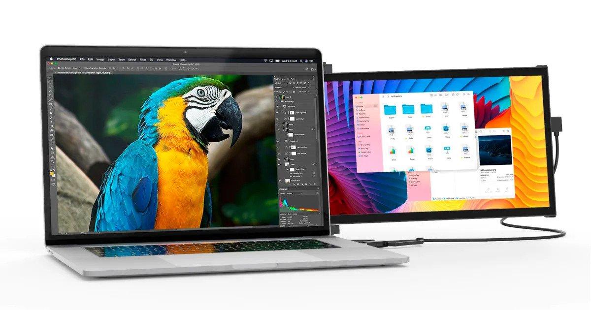 MOBILE PIXELS DUEX PLUS 13.3" (GUNMETAL)