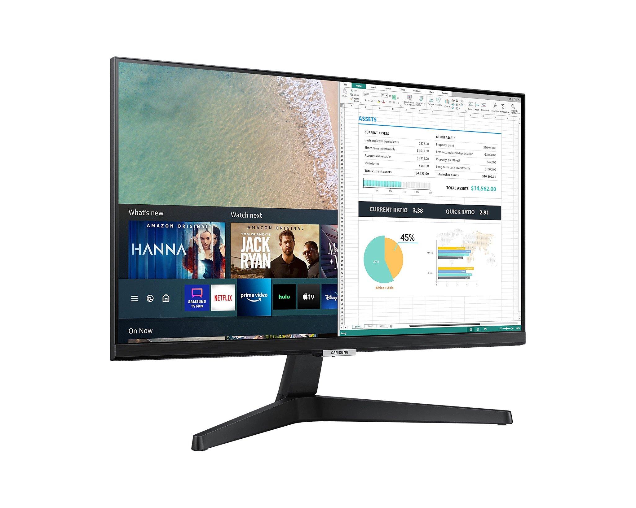 SAMSUNG S24AM506NCXXK 24" MONITOR
