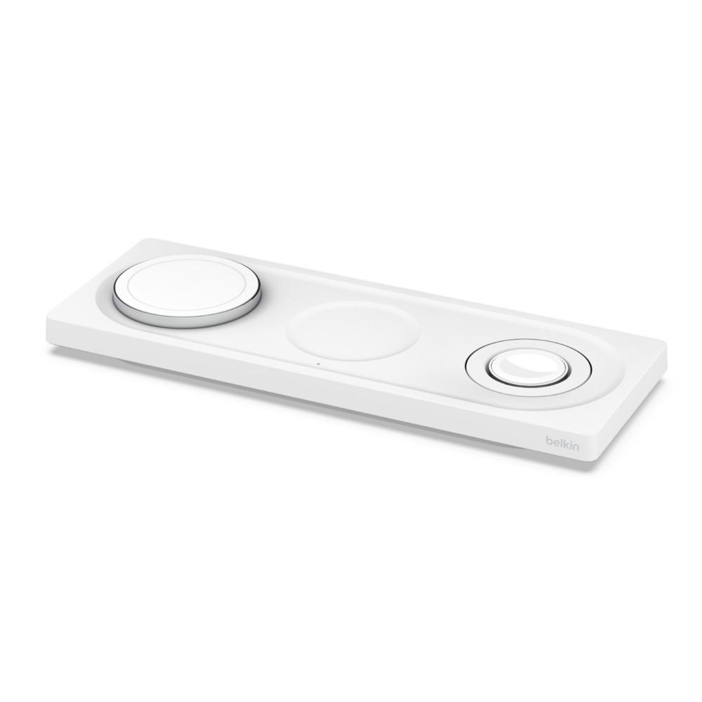 BELKIN 3IN1 WIRELESS CHARING PAD W/MAGSAFE WHITE