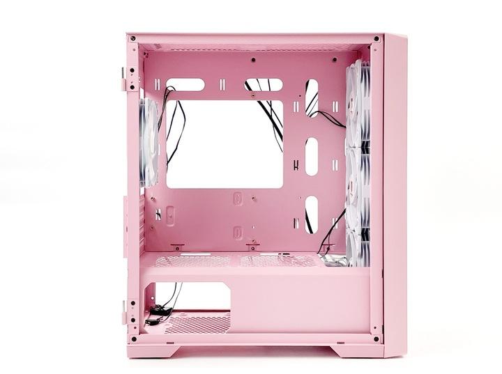 AITC CUBIC M-ATX CASE (PINK)