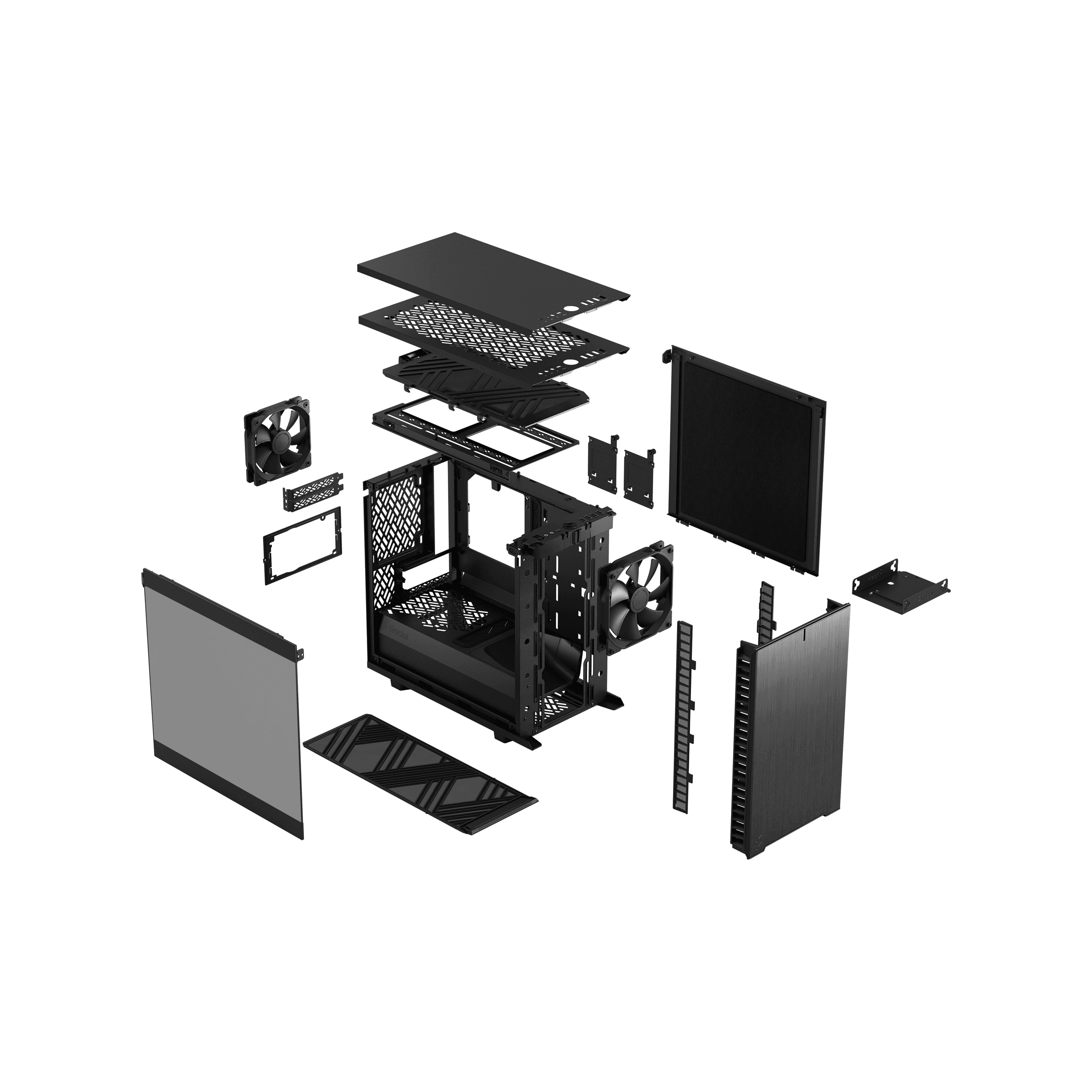 Fractal Design DEFINE 7 NANO BLACK TG LIGHT TINT
