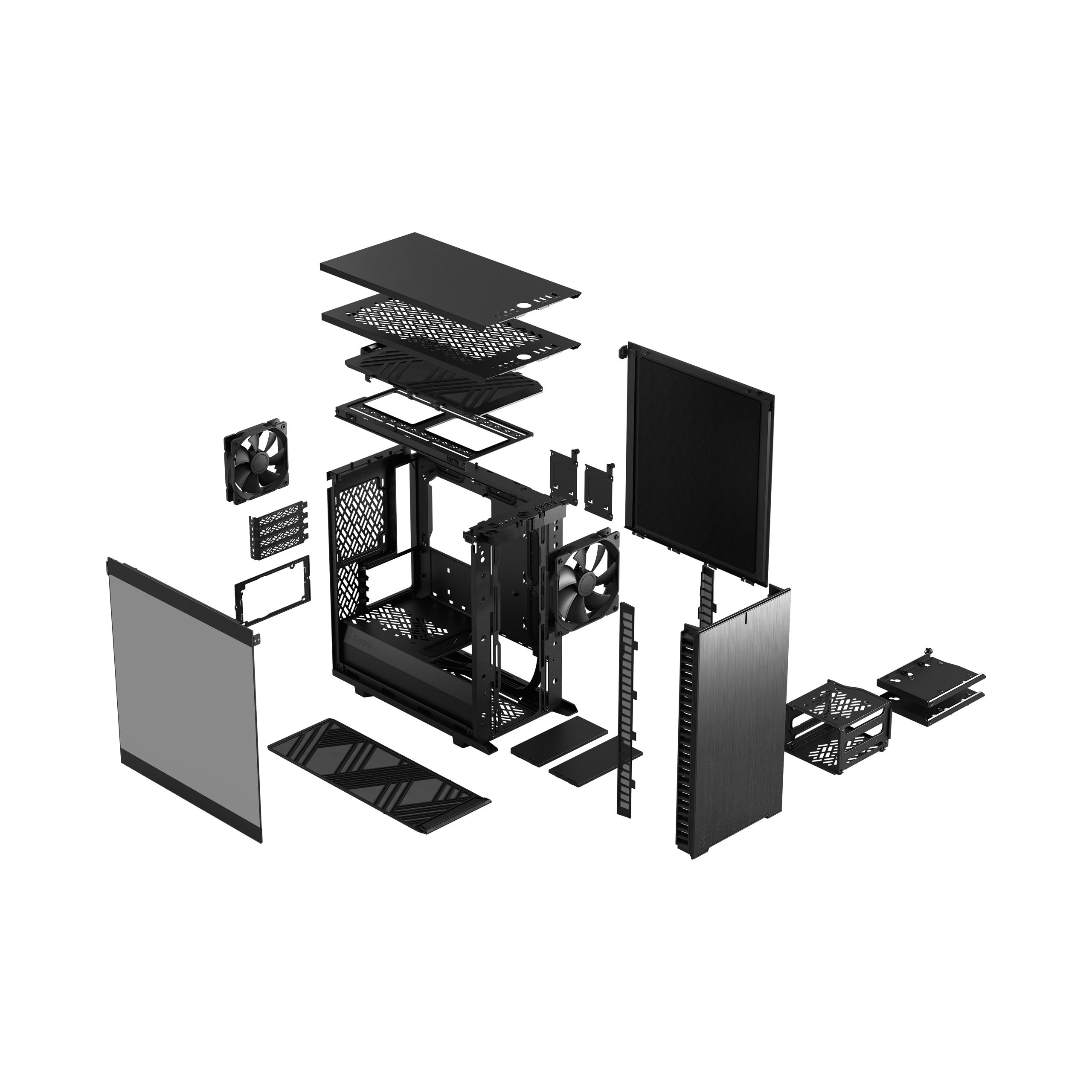 Fractal Design DEFINE 7 MINI BLACK TG LIGHT TINT