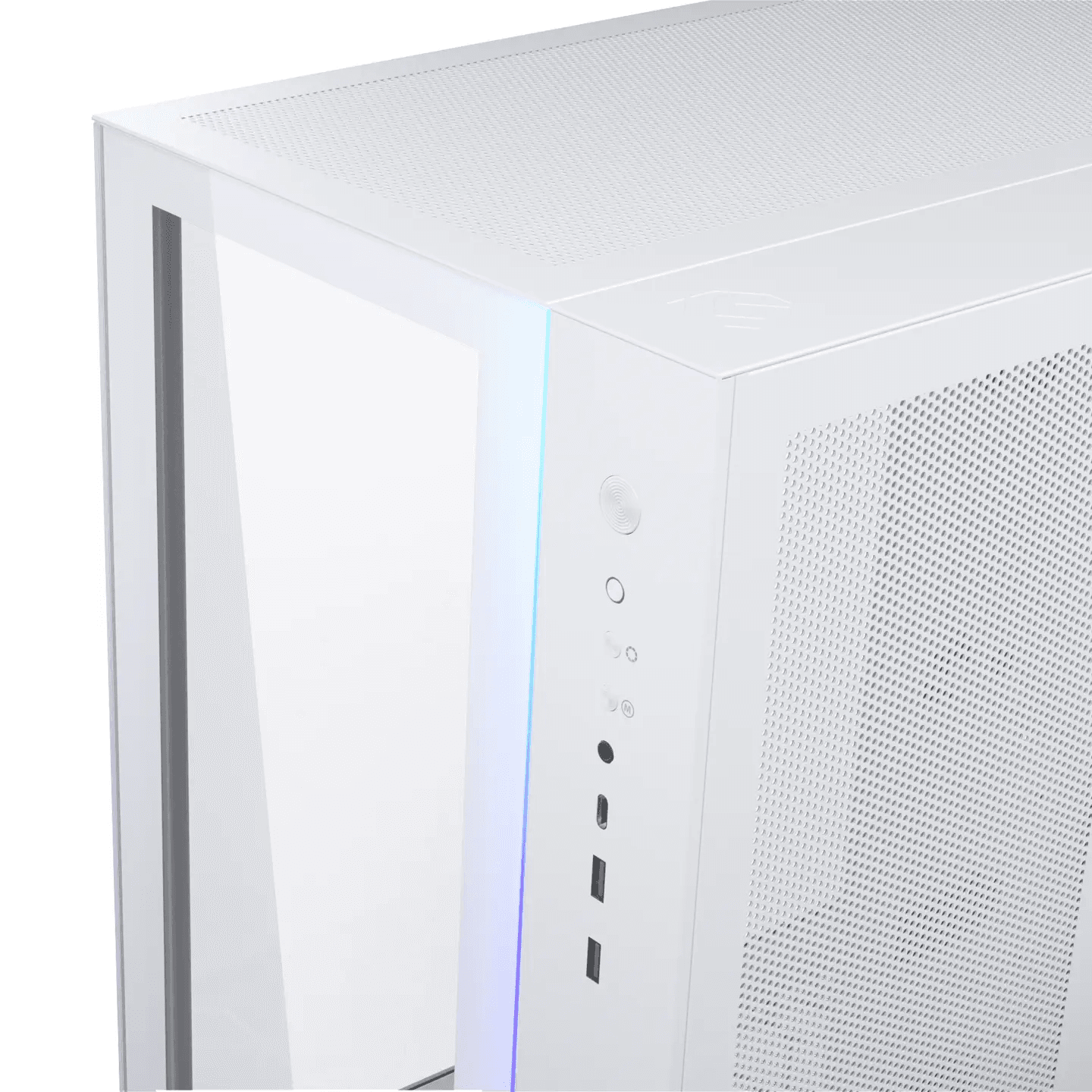 METALLIC GEAR NEO QUBE 2 ATX TEMPERED GLASS DRGB WHITE