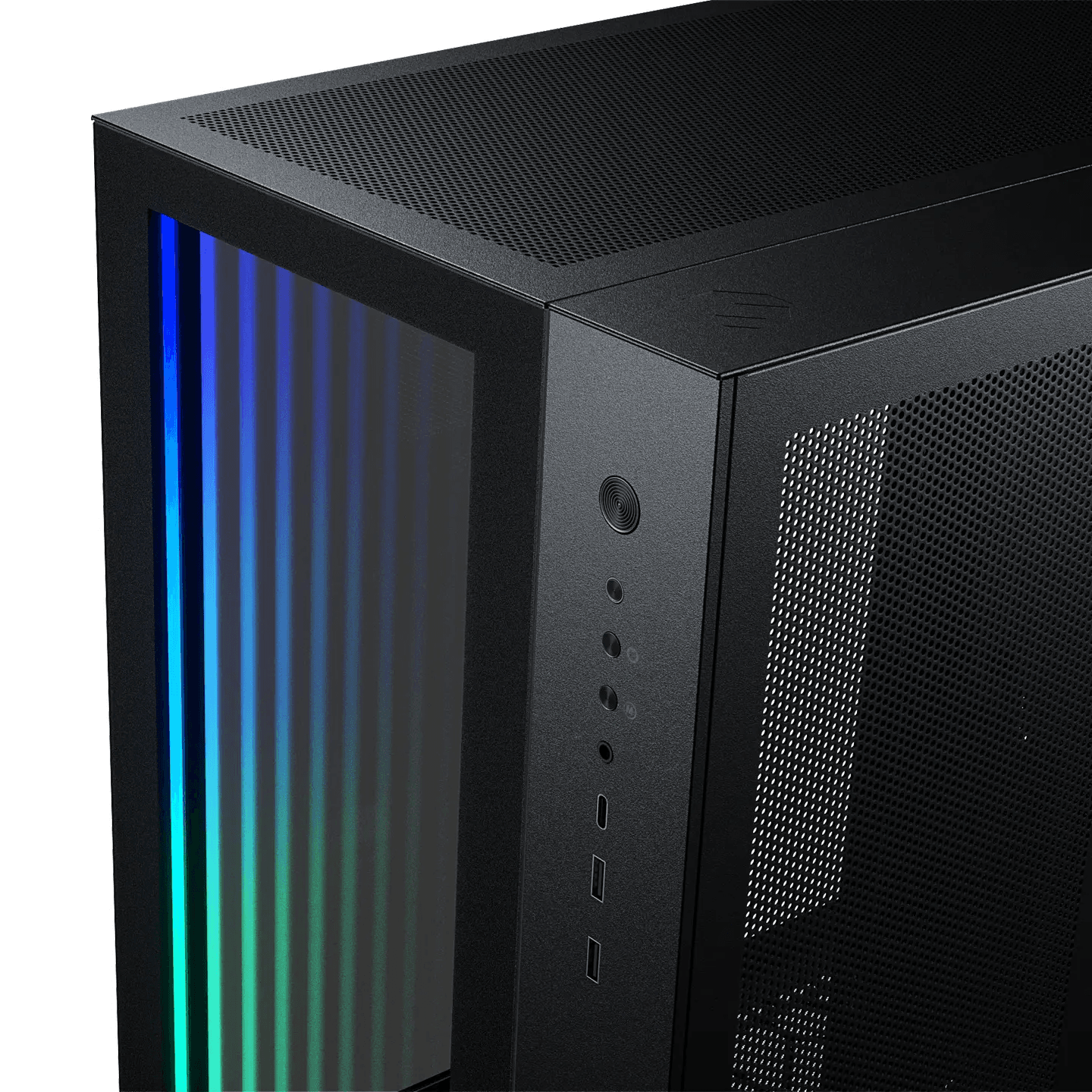 METALLIC GEAR NEO QUBE 2 INFINITY MIRROR ATX DRGB BLACK