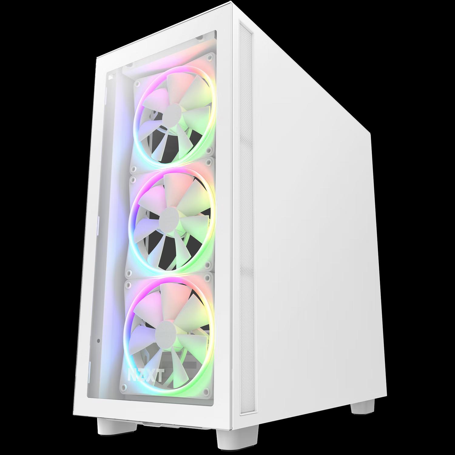 NZXT H7 ELITE EDITION ALL WHITE