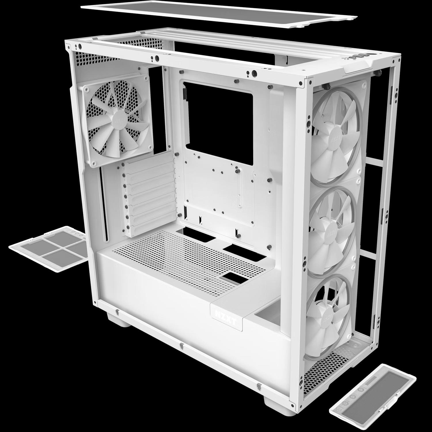 NZXT H7 ELITE EDITION ALL WHITE