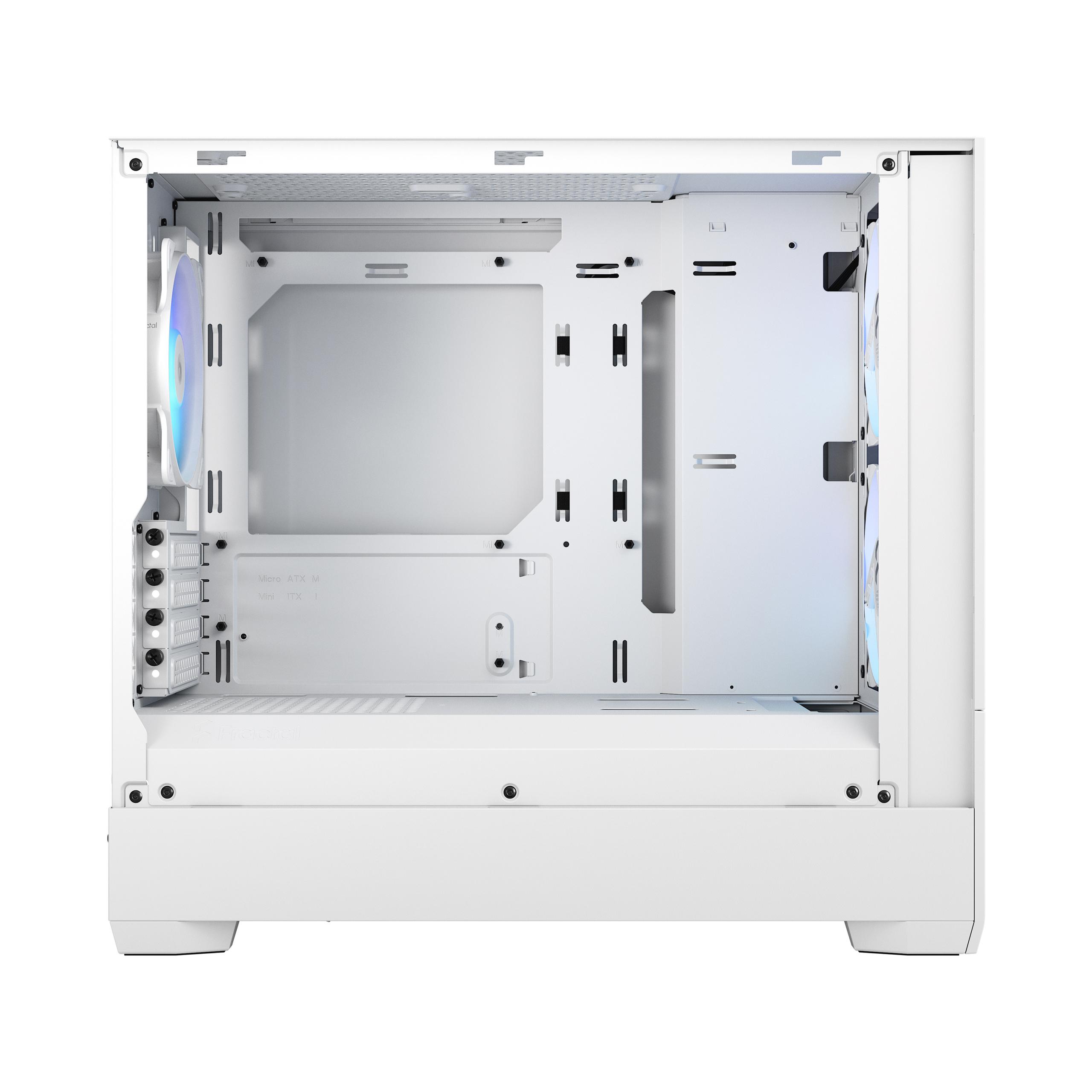 Fractal Design POP MINI AIR RGB WHITE TG CLEAR TINT