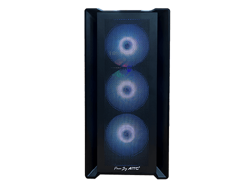 AITC CUBIC M-ATX CASE (BLACK)