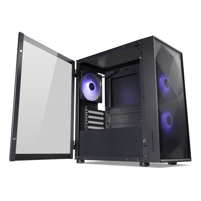 TECWARE FORGE M2 MINI TOWER ARGB CASE (BLACK)