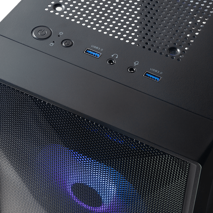 TECWARE FORGE M2 MINI TOWER ARGB CASE (BLACK)