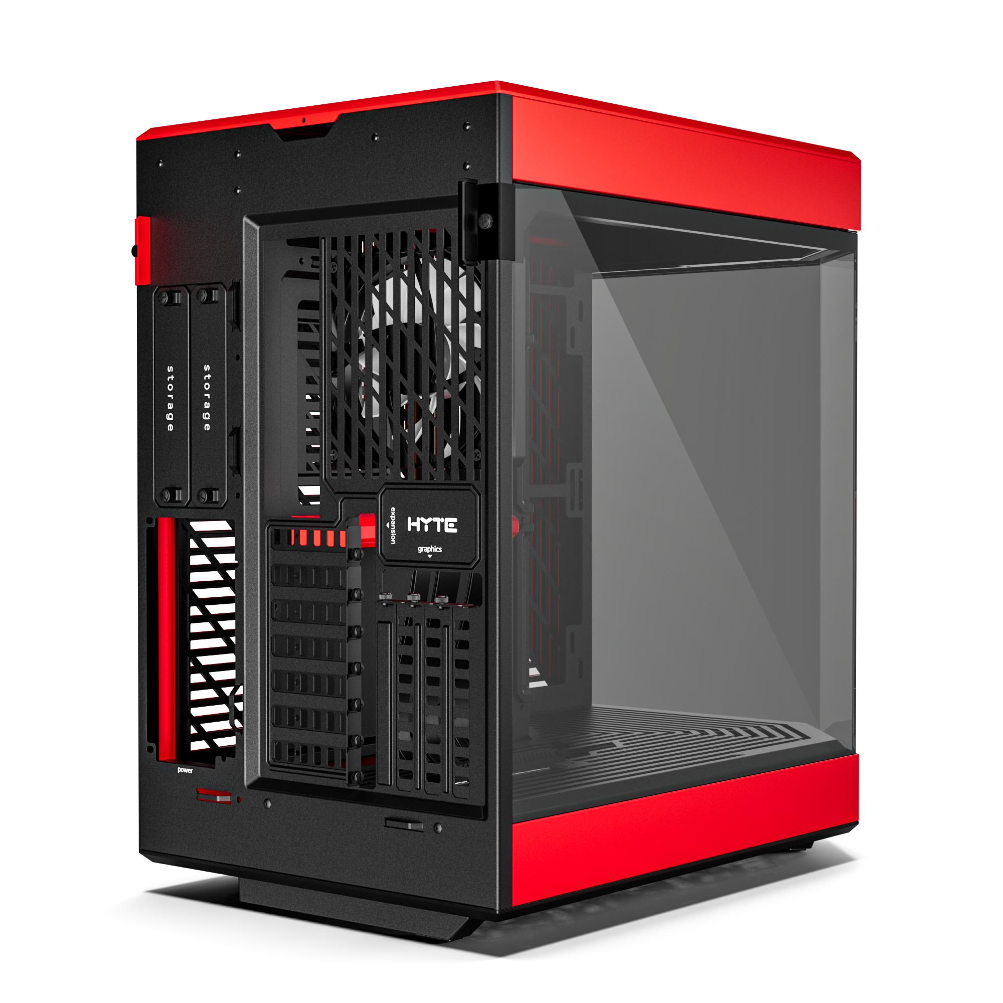 HYTE CS-HYTE-Y60-BR Y60 CASE BLACK / RED