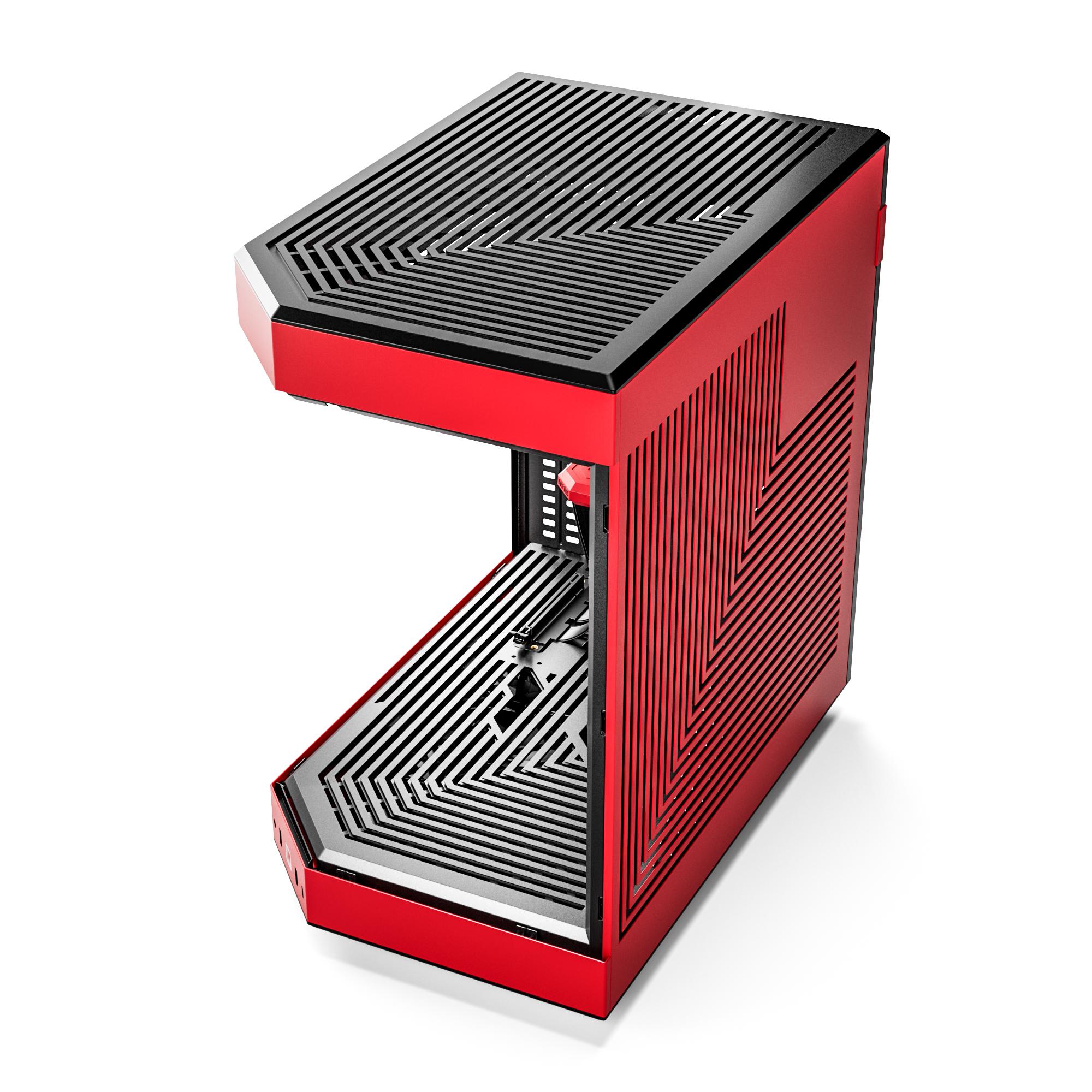 HYTE CS-HYTE-Y60-BR Y60 CASE BLACK / RED