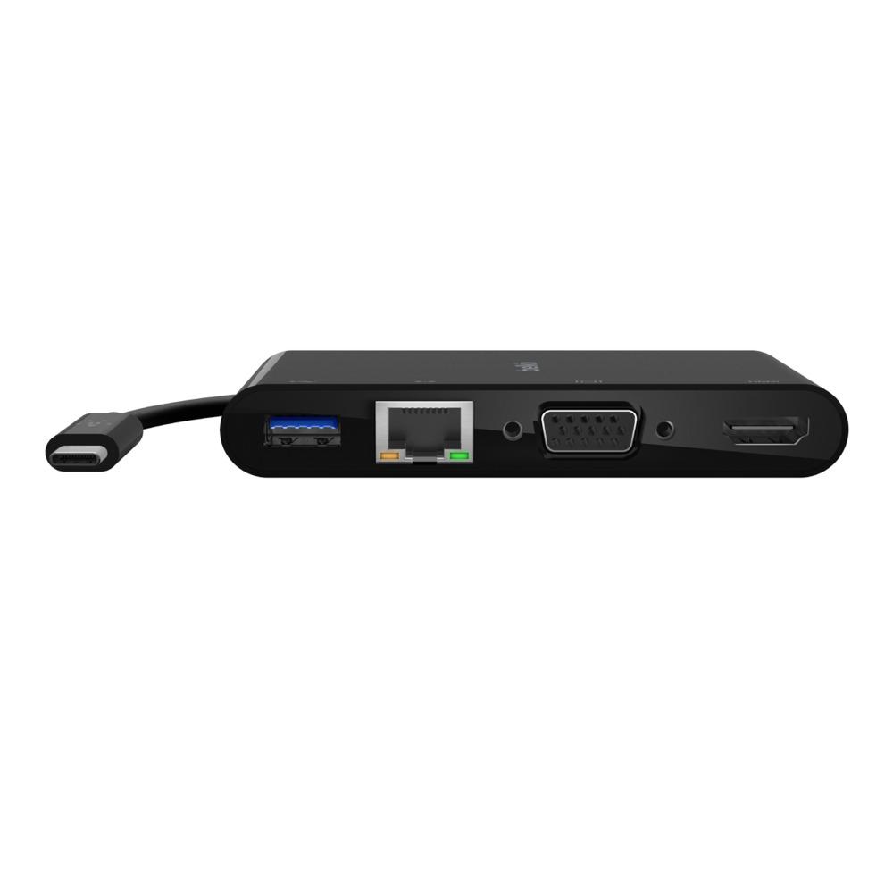 BELKIN ADAPTER USB-C TO GBE HDMI VGA USB-A 100W PD