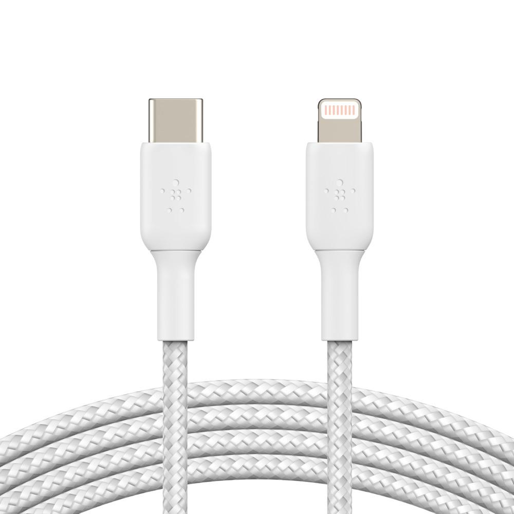 BELKIN BRAIDED C-A 1M WHITE