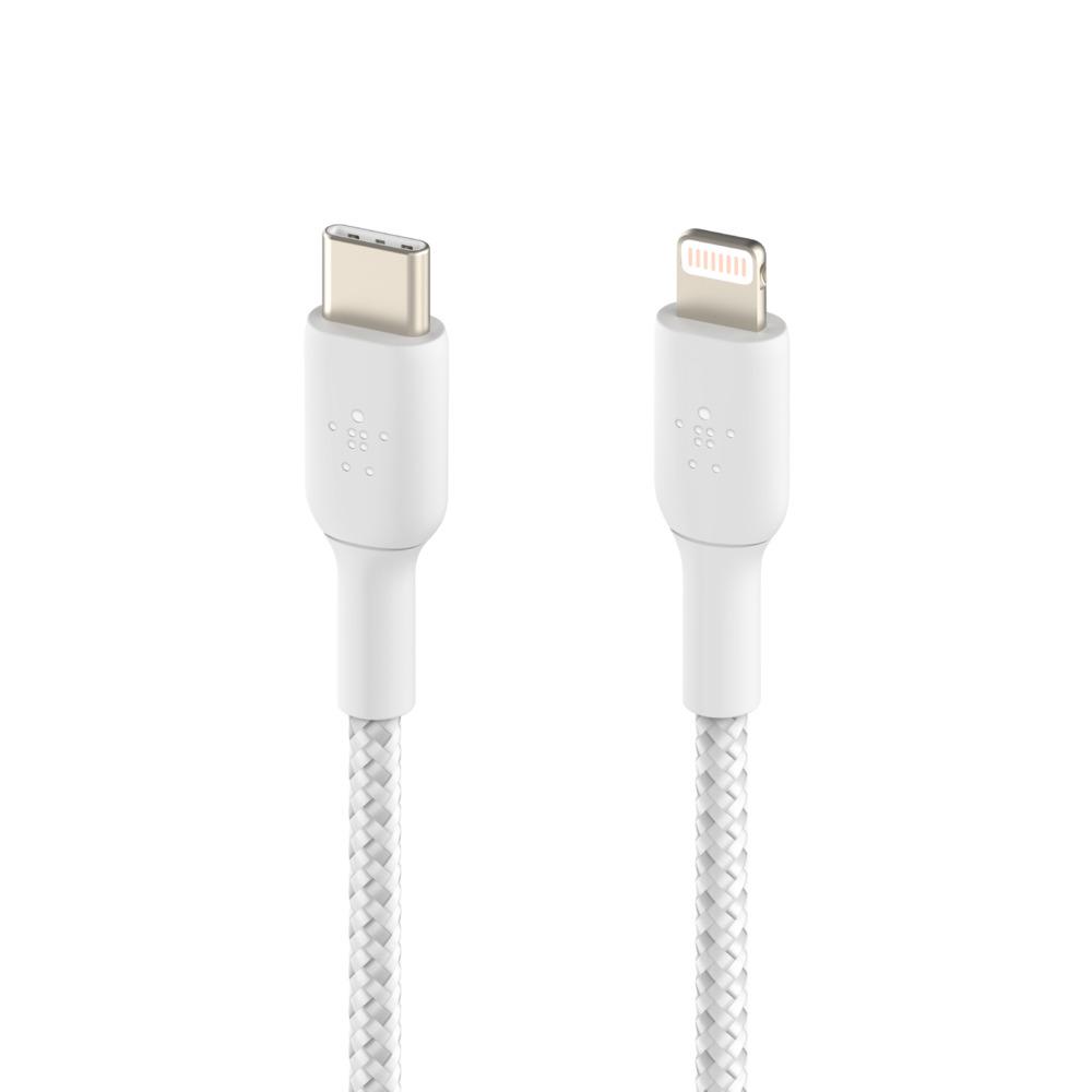 BELKIN BRAIDED C-A 1M WHITE