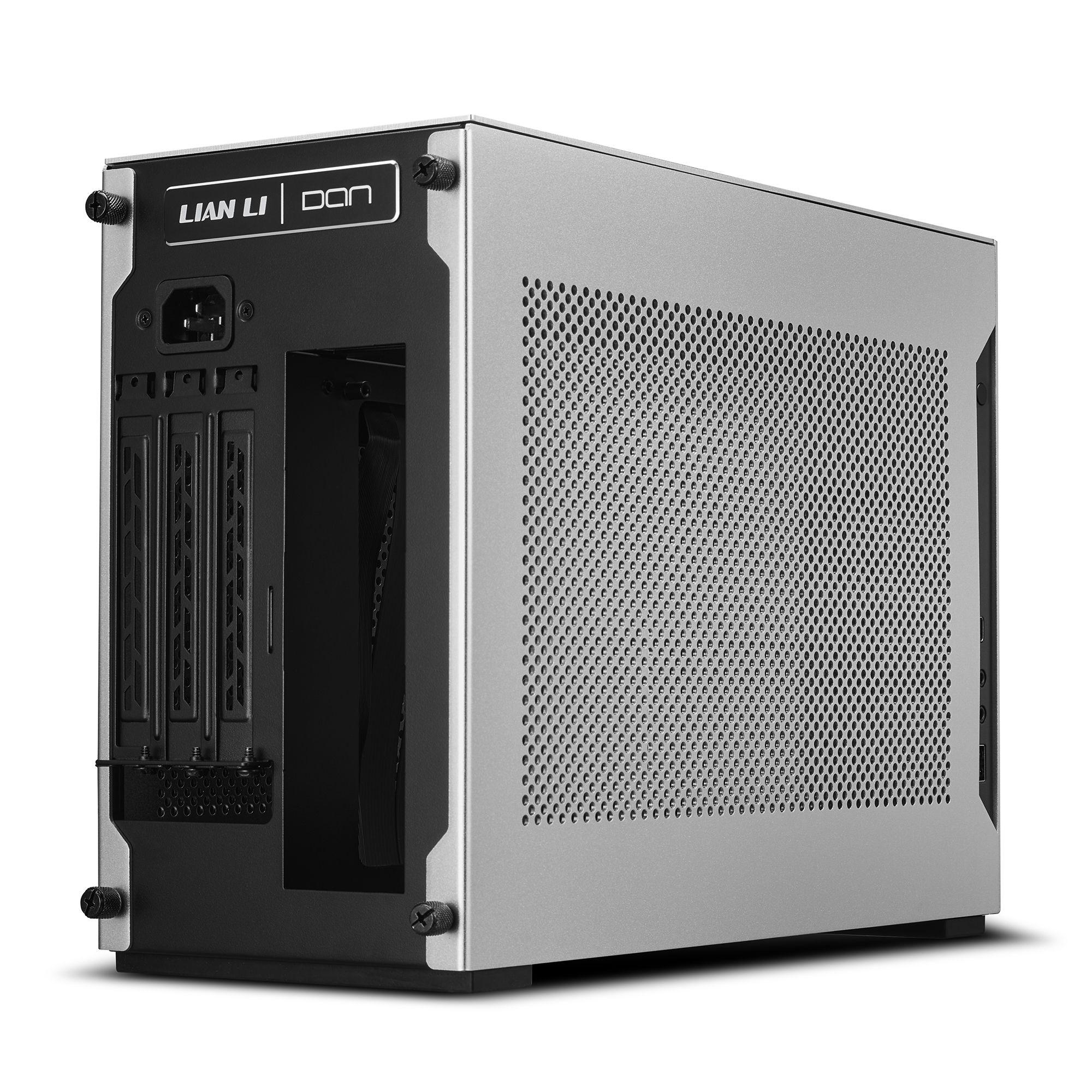 LIAN LI A4H2OA4 MINI ITX CASE PCIE4.0 SILVER