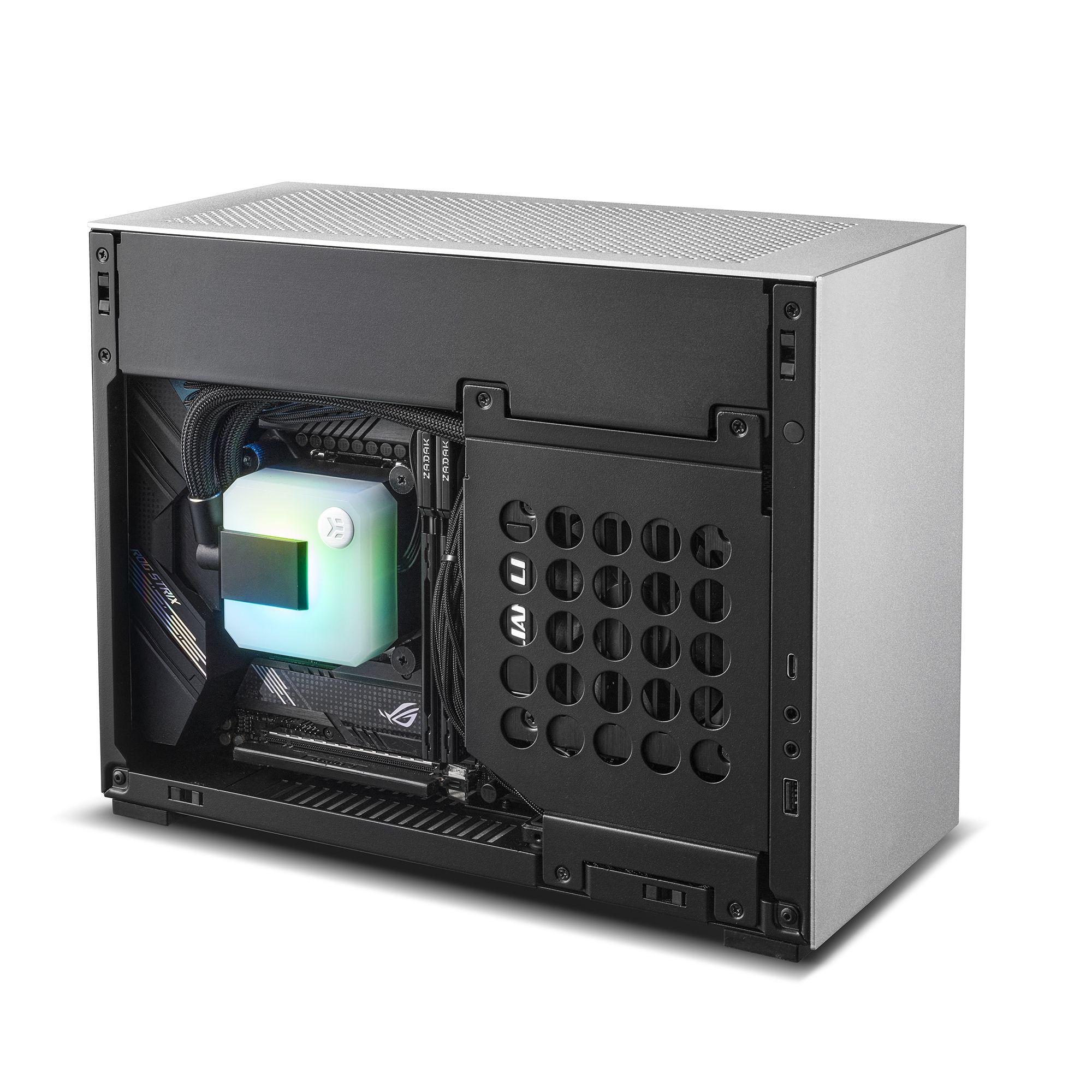 LIAN LI A4H2OA4 MINI ITX CASE PCIE4.0 SILVER
