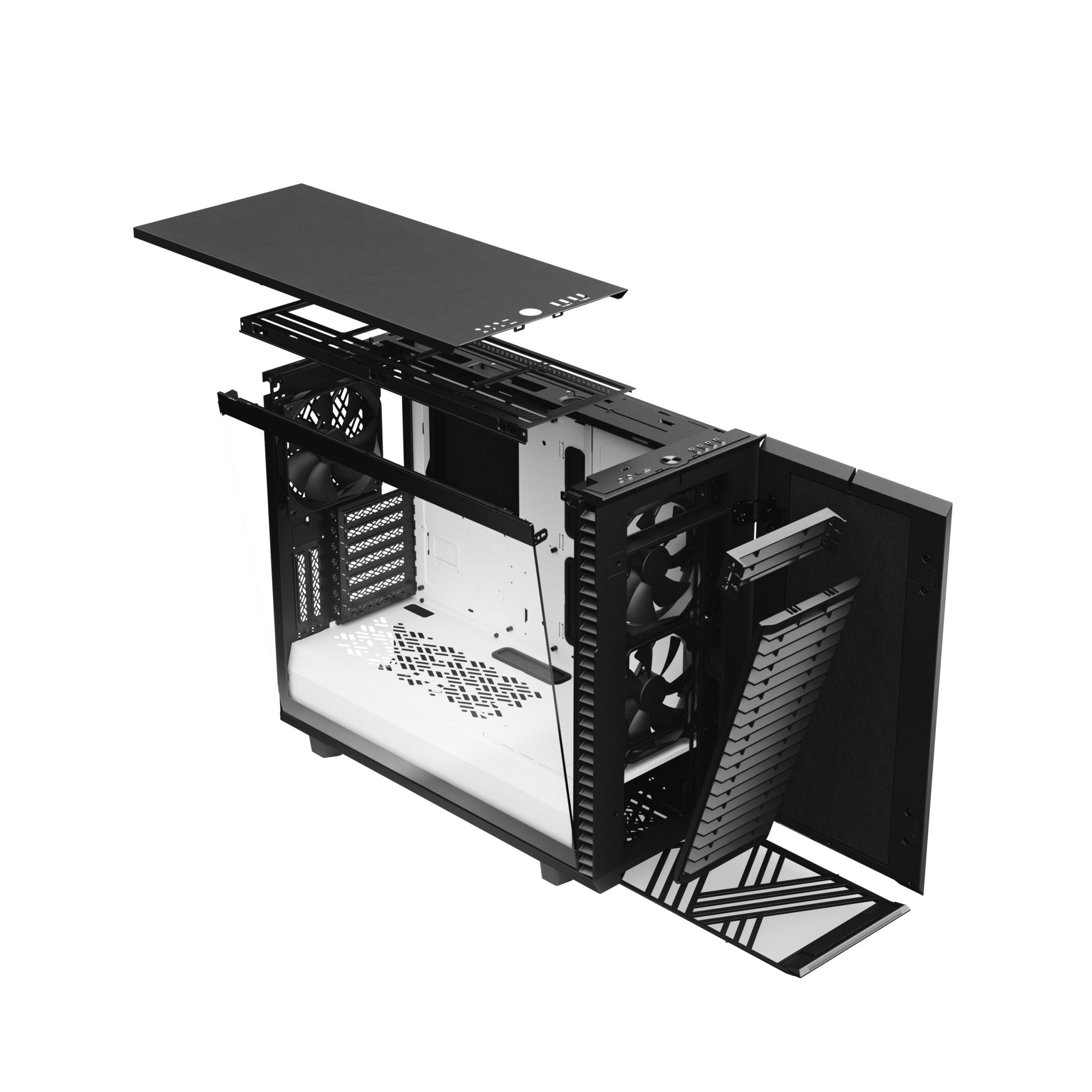 Fractal Design DEFINE 7 BLACK/WHITE TG CLEAR TINT (DEF7A-05)