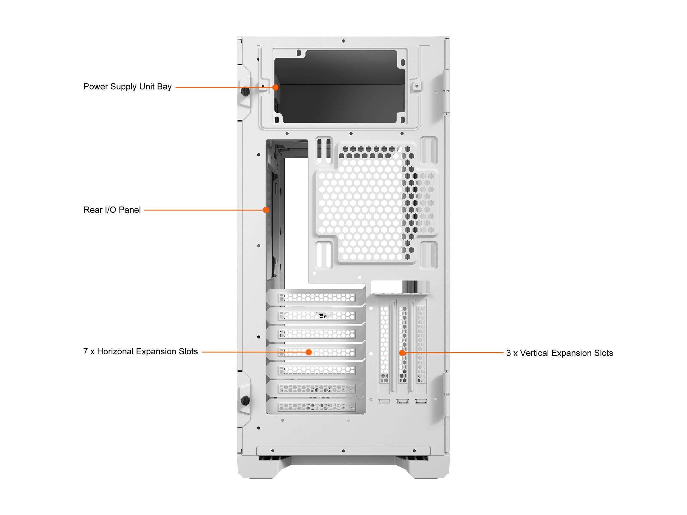ANTEC P120-CRYSTAL WHITE CASE