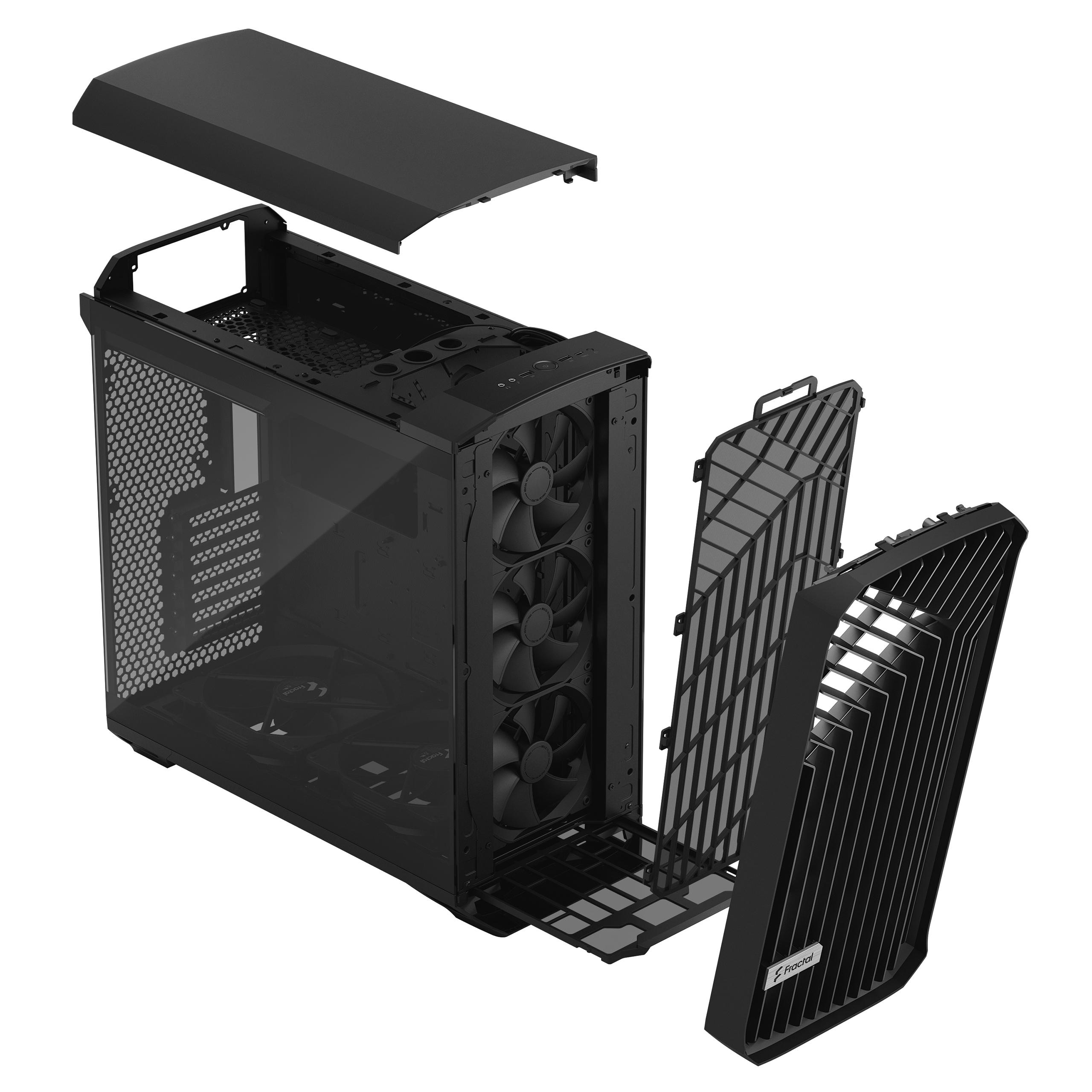 FRACTAL DESIGN TORRENT BLACK TG LIGHT TINT