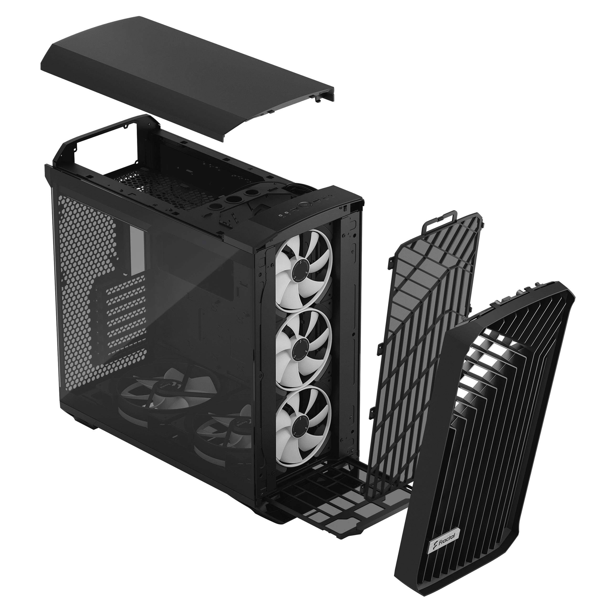 Fractal Design TORRENT BLACK RGB TG LIGHT TINT