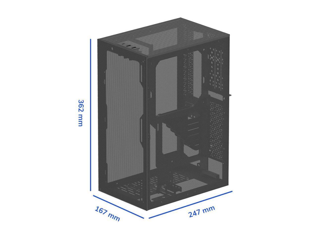 SSUPD MESHROOM S MINI ITX CASE GRAY