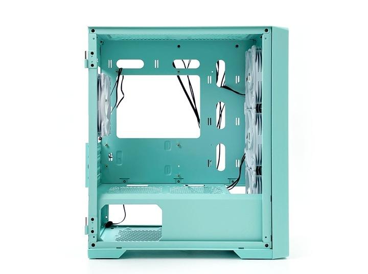 AITC CUBIC M-ATX CASE (BLUE)