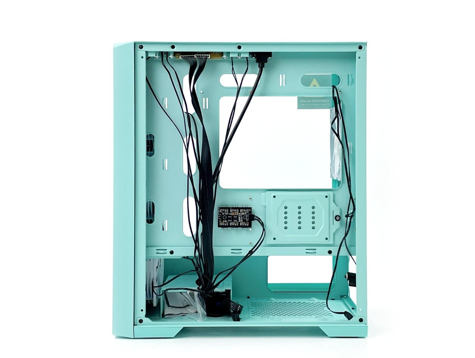 AITC CUBIC M-ATX CASE (BLUE)