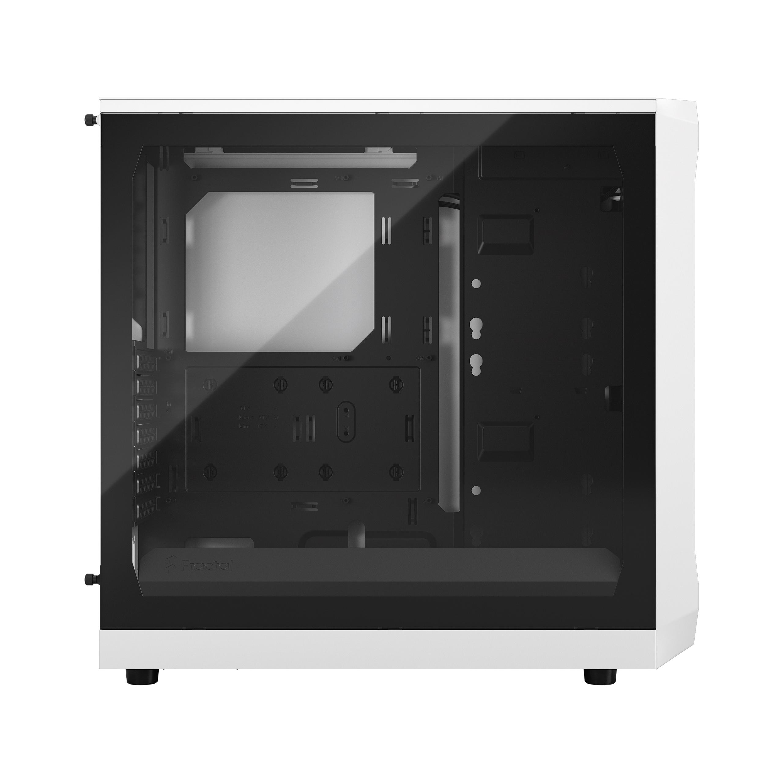 Fractal Design FOCUS 2 WHITE TG CLEAR TINT