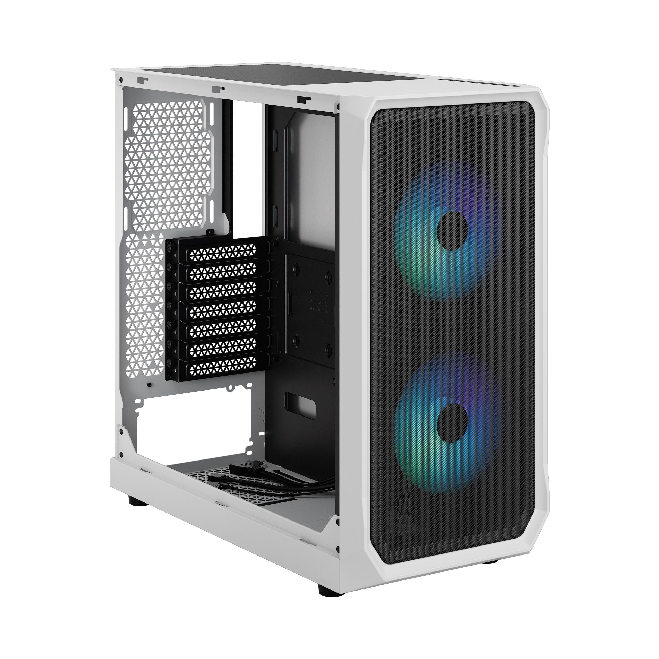Fractal Design FOCUS 2 RGB WHITE TG CLEAR TINT