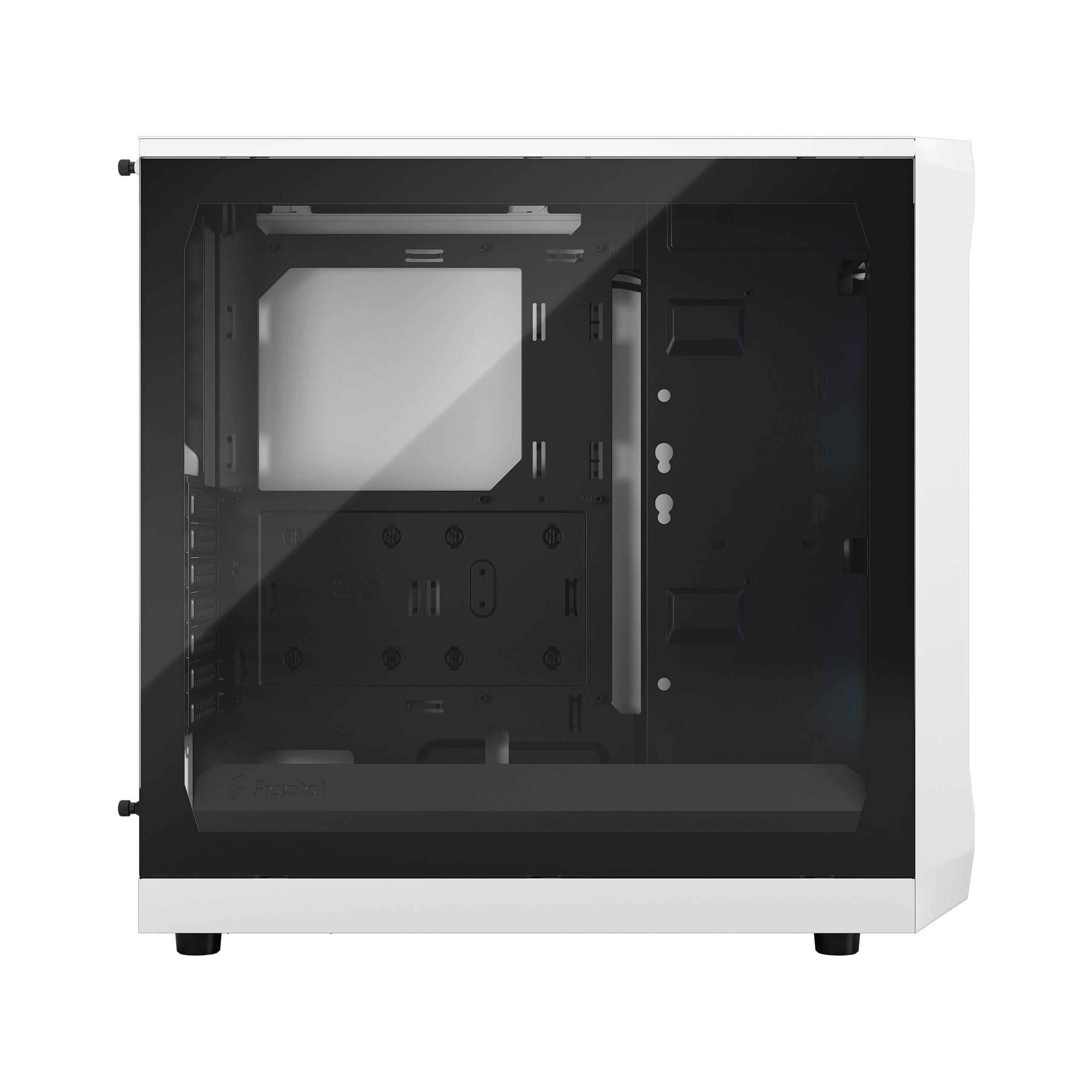 Fractal Design FOCUS 2 RGB WHITE TG CLEAR TINT