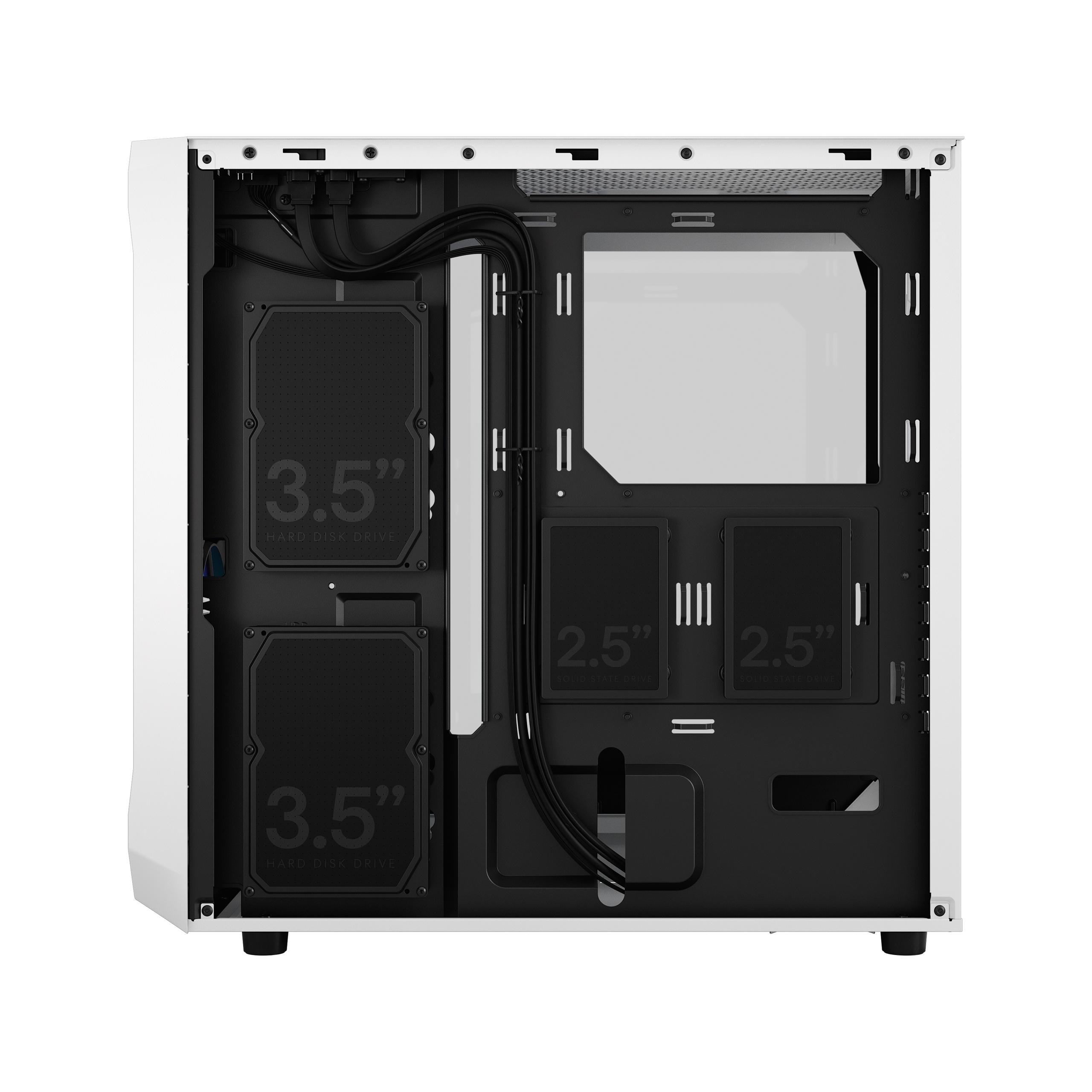 Fractal Design FOCUS 2 RGB WHITE TG CLEAR TINT
