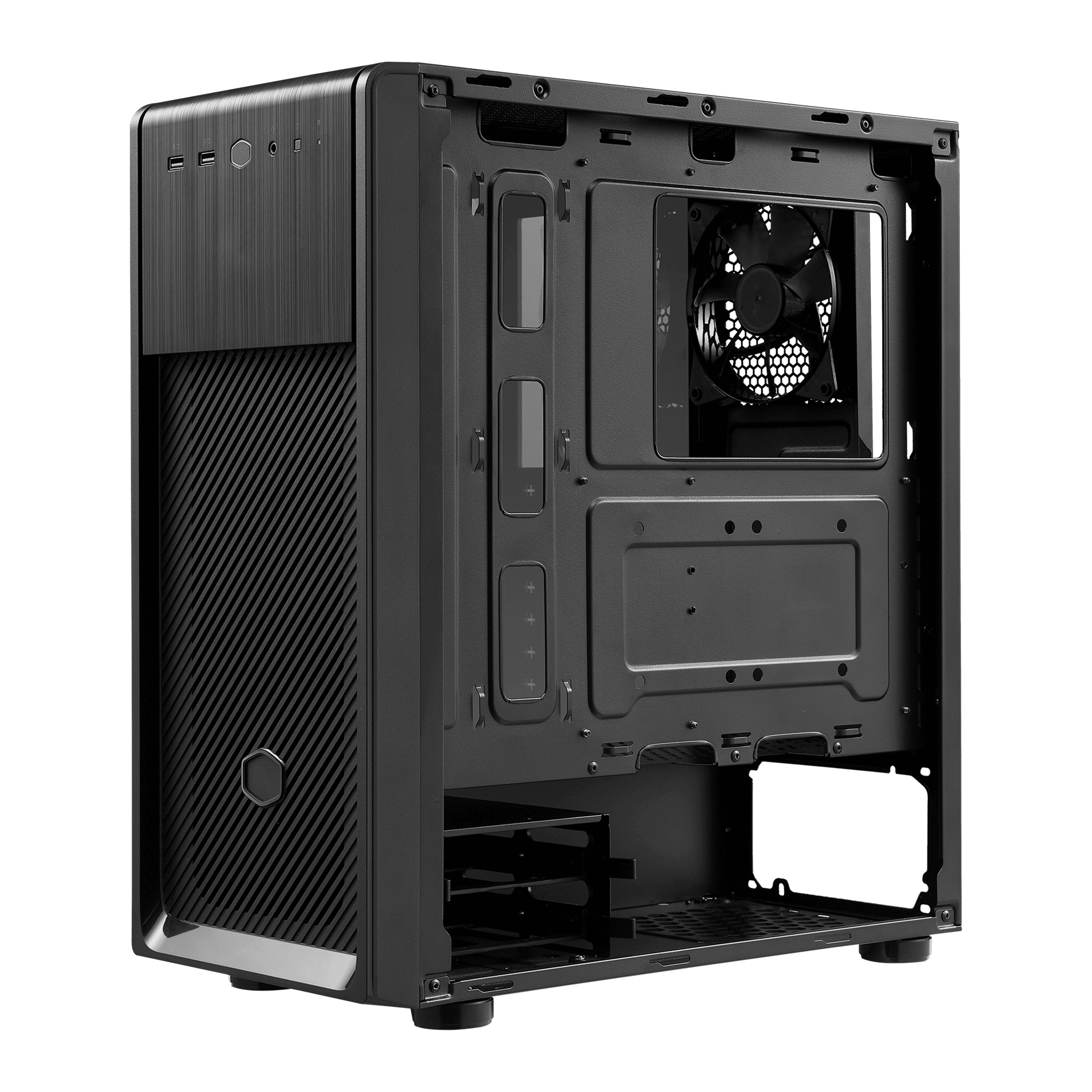 Cooler Master MASTER E500 W/O ODD TG PANEL CASE BLACK