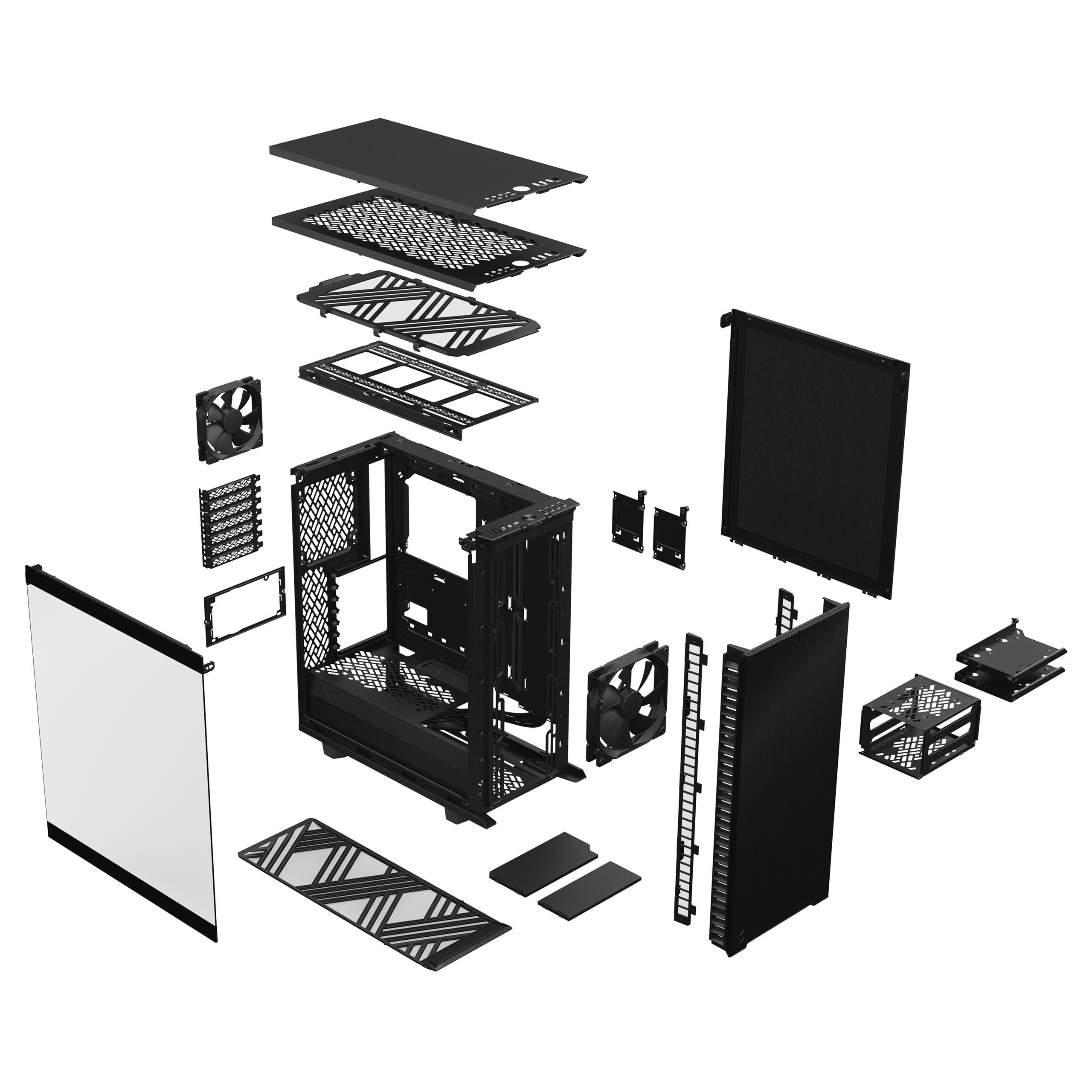 Fractal Design DEFINE 7 COMPACT BLACK TG DARK TINT (DEF7C-02)