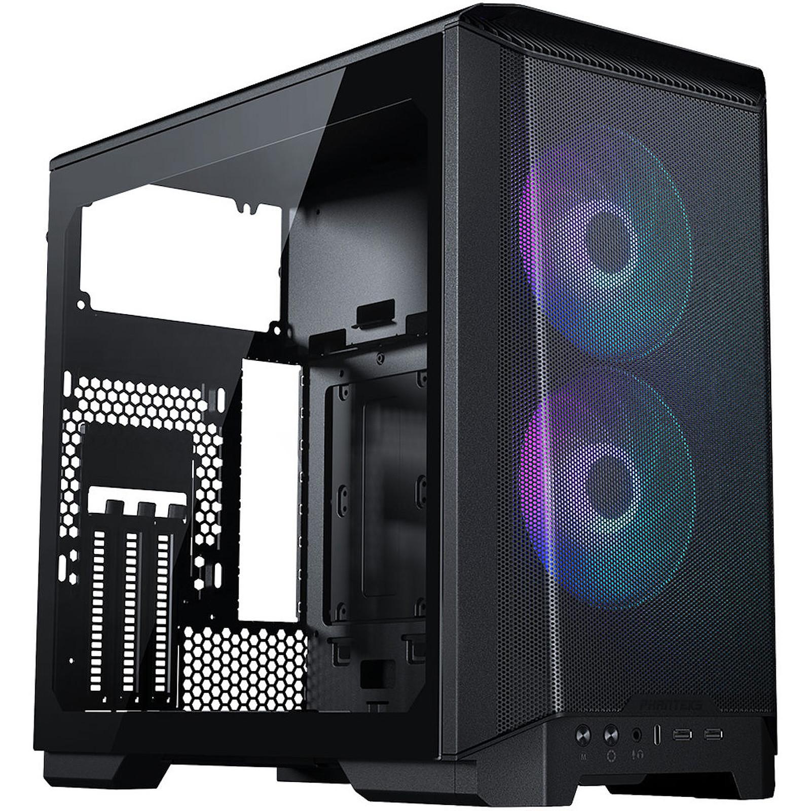 PHANTEKS ECLIPSE P200 AIR ITX CASE TEMPERED GLASS DRGB BK