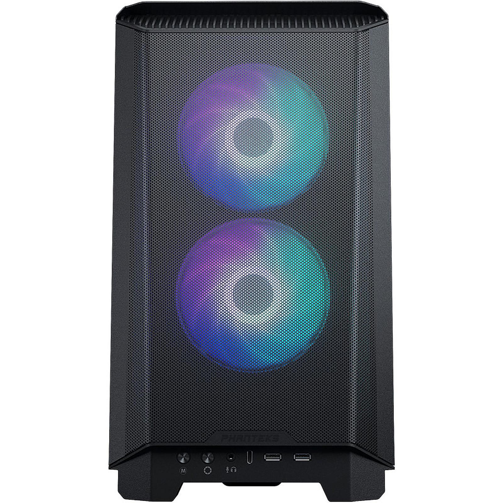 PHANTEKS ECLIPSE P200 AIR ITX CASE TEMPERED GLASS DRGB BK