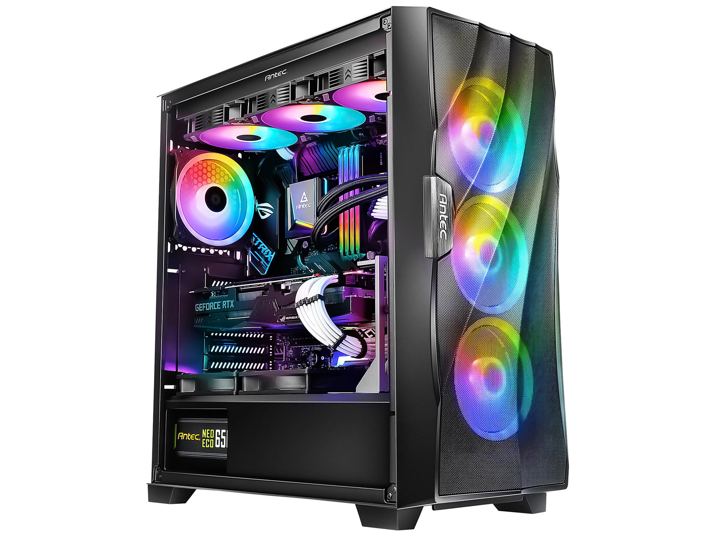 ANTEC DF 700 FLUX TEMPERED GLASS CASE