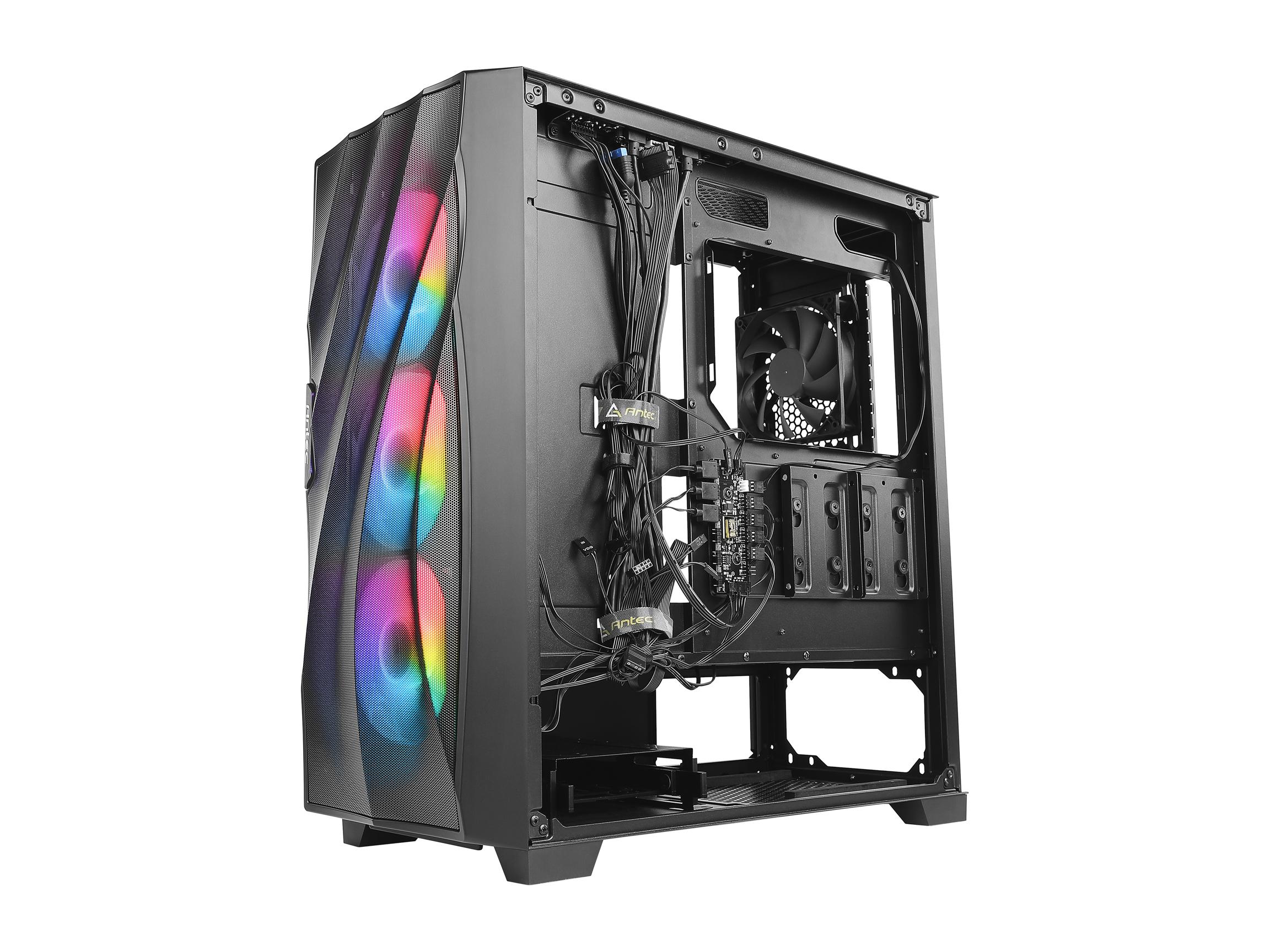 ANTEC DF 700 FLUX TEMPERED GLASS CASE