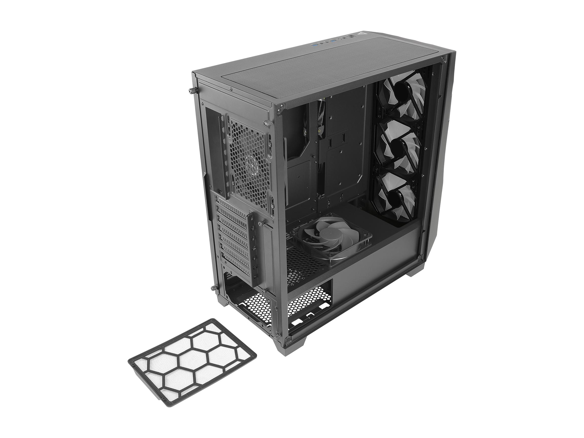 ANTEC DF 700 FLUX TEMPERED GLASS CASE