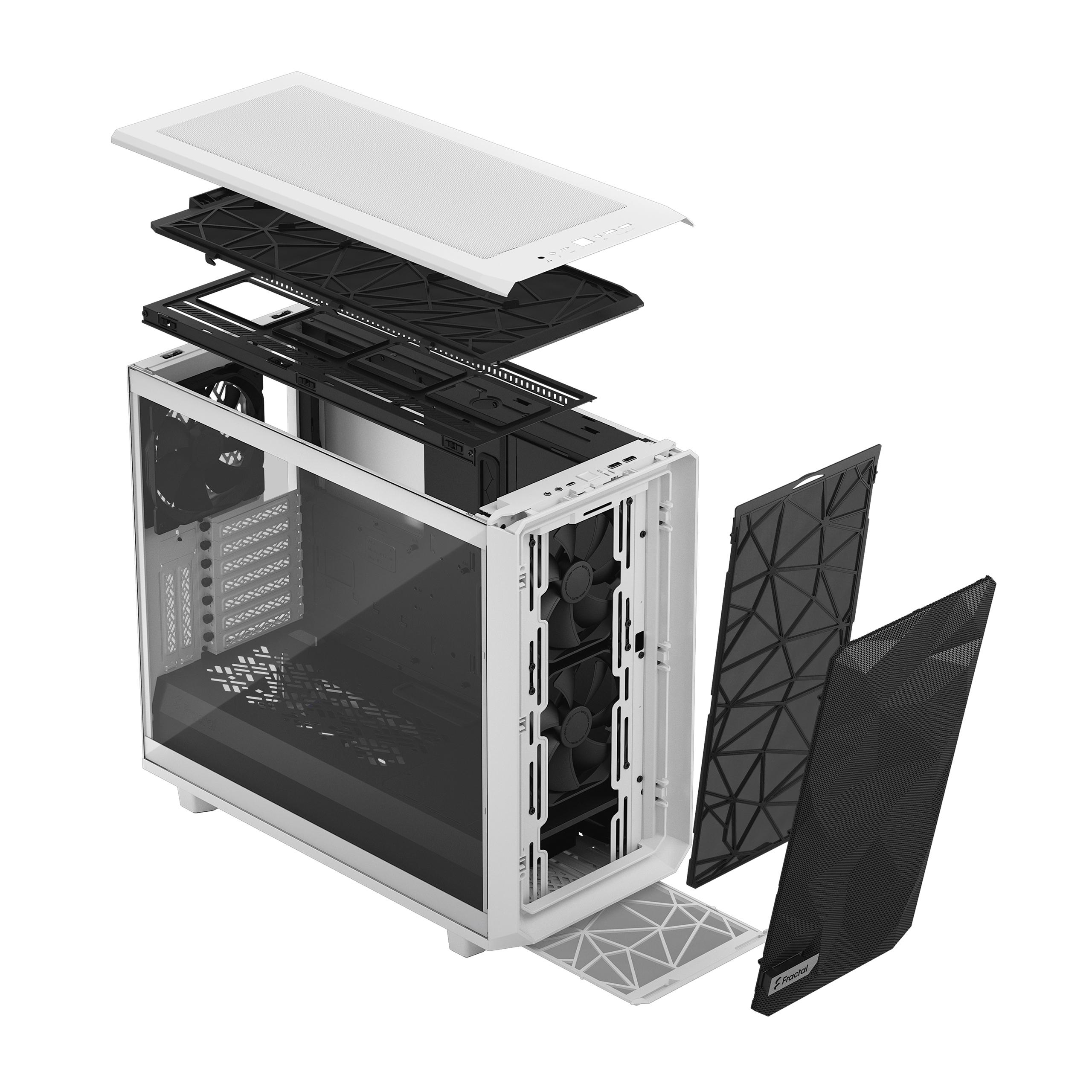 Fractal Design MESHIFY 2 WHITE TG CLAER TINT MES2A