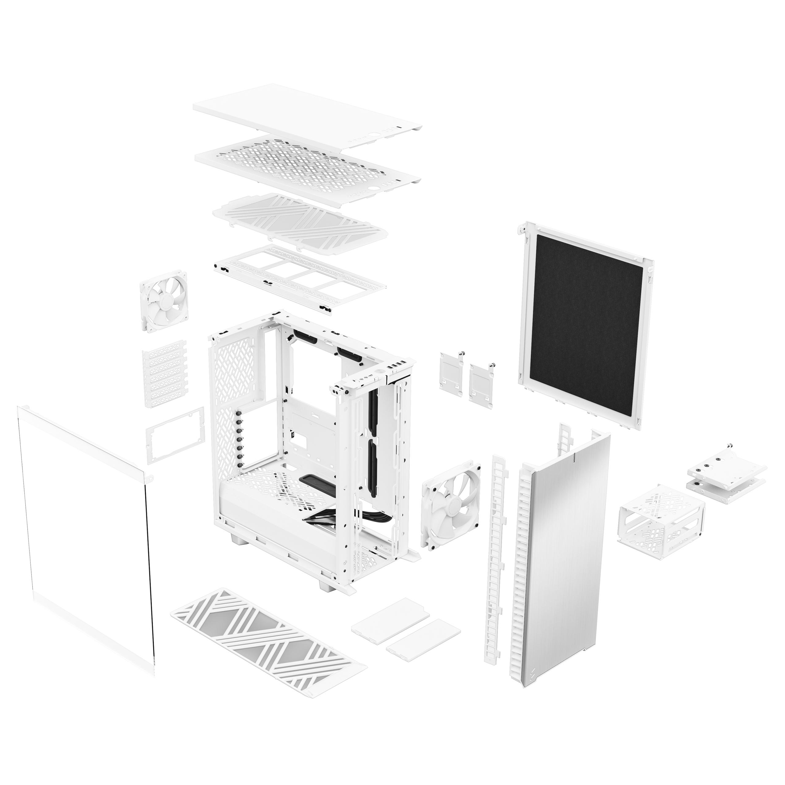 Fractal Design DEFINE 7 COMPACT WHITE TG CLEAR TINT (DEF7C-04)
