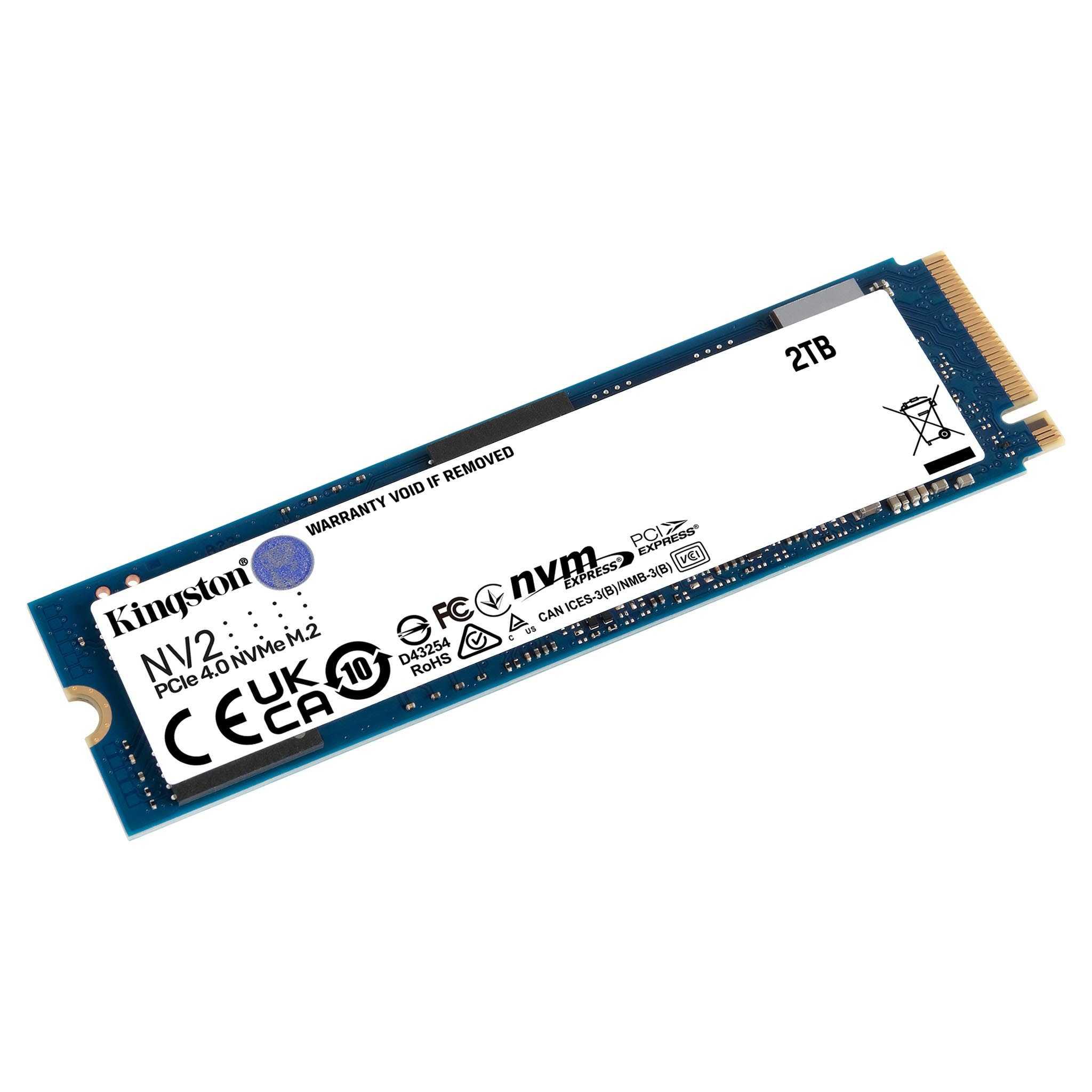 KINGSTON 2000G NV2 M.2 2280 PCIE 4.0 NVME SSD