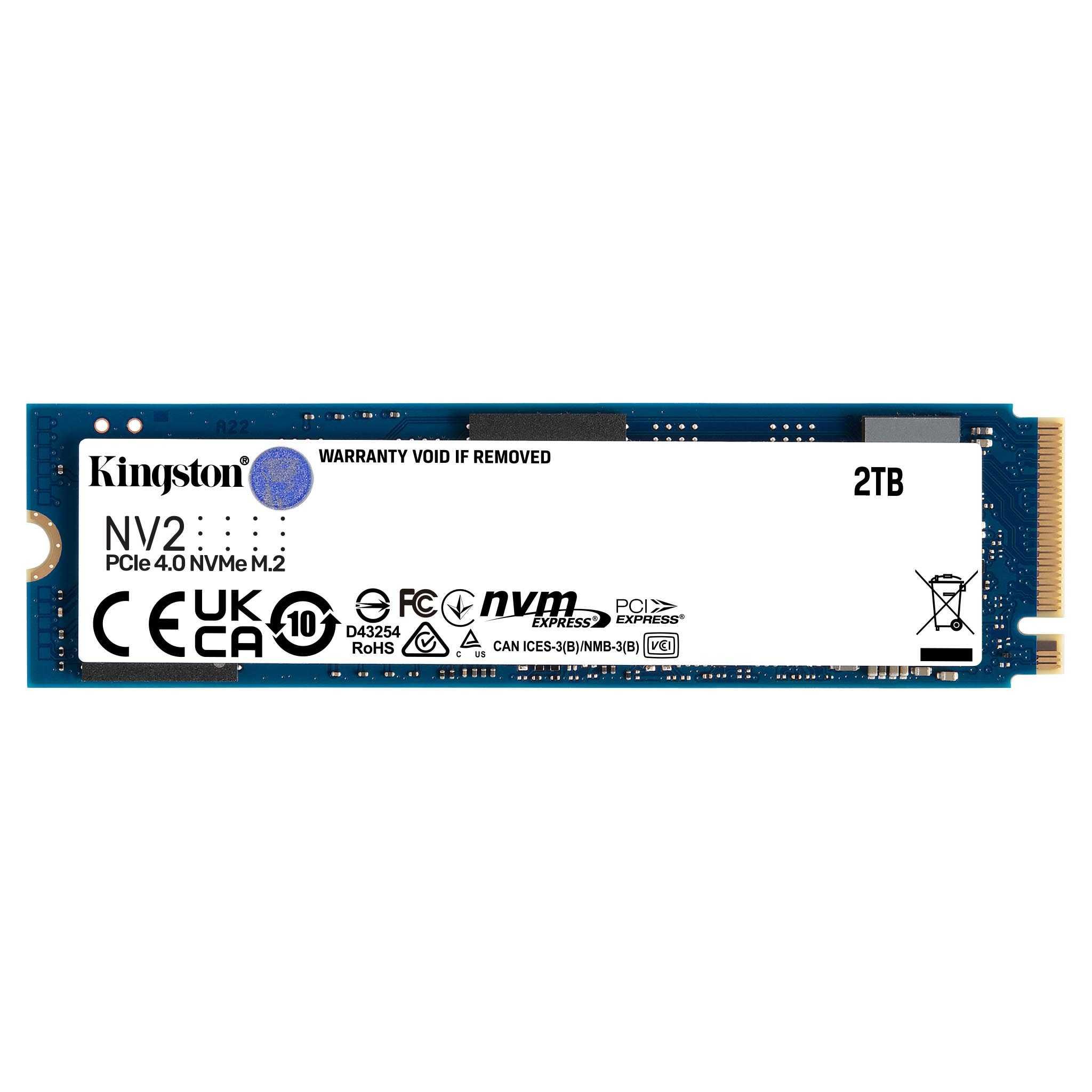 KINGSTON 2000G NV2 M.2 2280 PCIE 4.0 NVME SSD