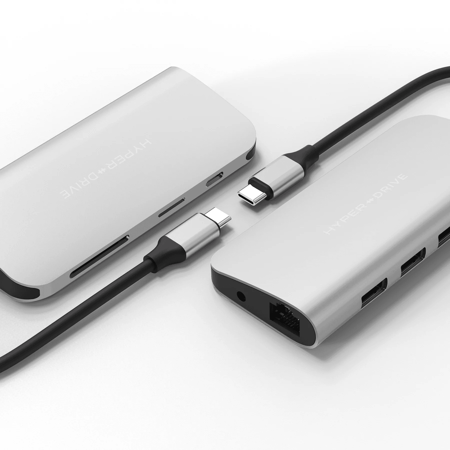 HYPERDRIVE POWER 9 IN 1 USB-C HUB SILVER