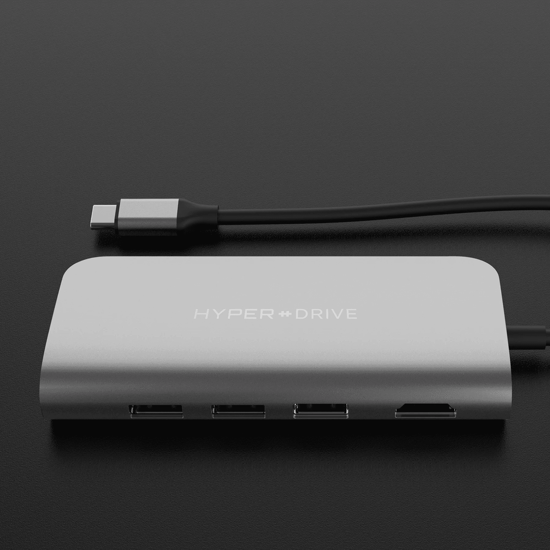 HYPERDRIVE POWER 9 IN 1 USB-C HUB SILVER